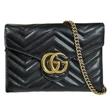 Gucci — Gucci GG Marmont Chain Wallet — Handbag — resale
