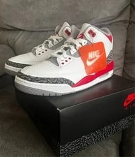 Jordan — Size 9 - Jordan 3 Retro Mid Nike Air Basketball Shoes — Sneaker — resale