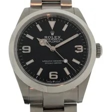 Rolex — Rolex Explorer40 224270 Stainless Steel Automatic Black Dial #OK446 — Watch — resale