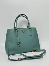 Prada — Prada Lux Galleria Small Double Zip Anice ZS058PR — Handbag — resale
