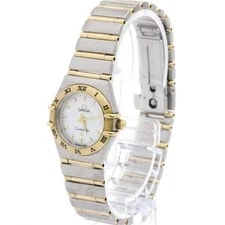 Omega — Omega Constellation Quartz Stainless Steel and Yellow Gold — Watch — resale