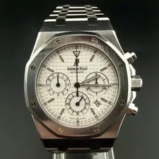 Audemars Piguet — Audemars Piguet Royal OAK 26320ST Steel White Dial Chronograph 41MM — Watch — resale
