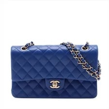Chanel — Chanel Matelasse 25 Double Flap Double Chain Metal Fittin — Handbag — resale
