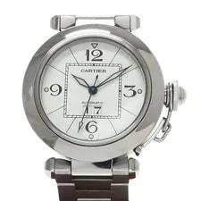 Cartier — Cartier Pasha C Big Date W31055M7 Case Size 35mm #121324 — Watch — resale