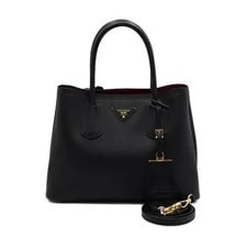 Prada — Prada Cuoio Small Double and 1BG887 153784806 — Handbag — resale