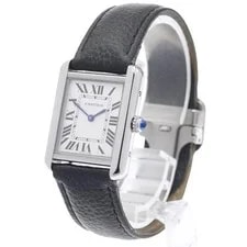 Cartier — Cartier Tank Solo SM WSTA0030 24mm SS Silver #C18723 — Watch — resale
