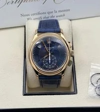Patek Philippe — Patek Philippe Complications Blue - 5905R-010 - 2024 Box Papers — Watch — resale
