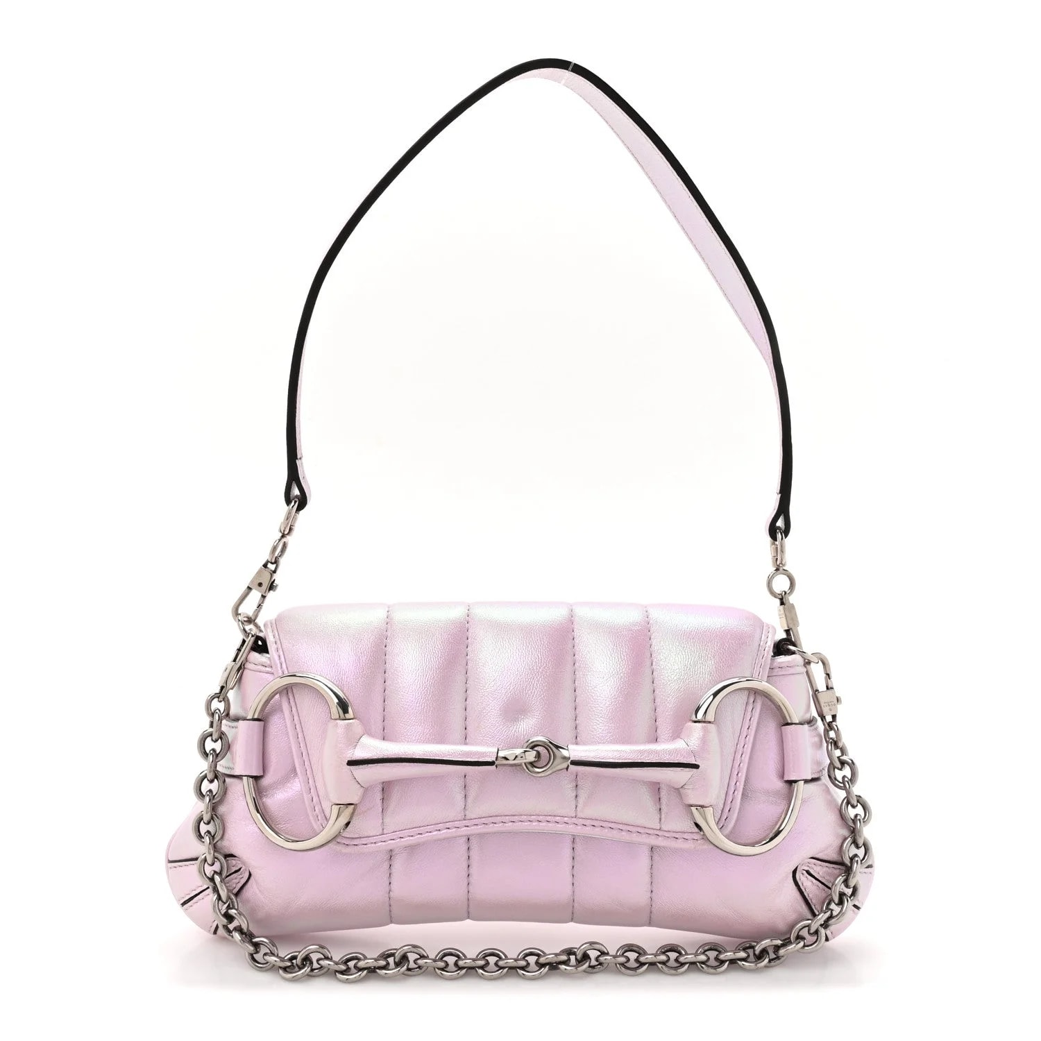Gucci — Vertical Matelasse Small Maxi Horsebit Chain Escape — Handbag — resale