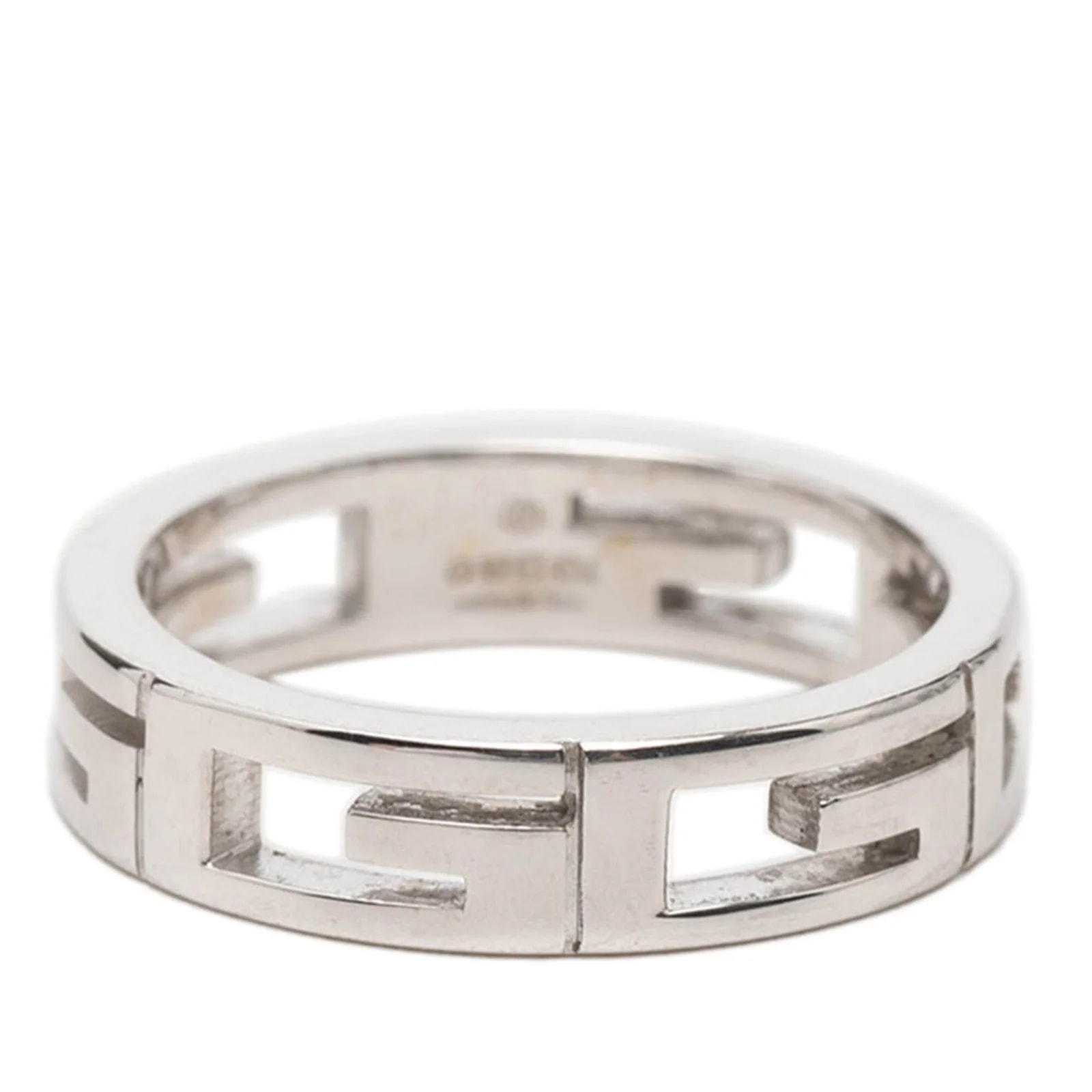 Gucci — Gucci 18K White Gold Band — Jewelry — resale