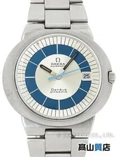 Omega — Omega Geneva Dynamic Automatic TOOL107 Silver Blue — Watch — resale