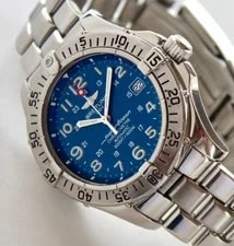 Breitling — Breitling A17360 Superocean Automatic, Blue Dial, 42mm — Watch — resale