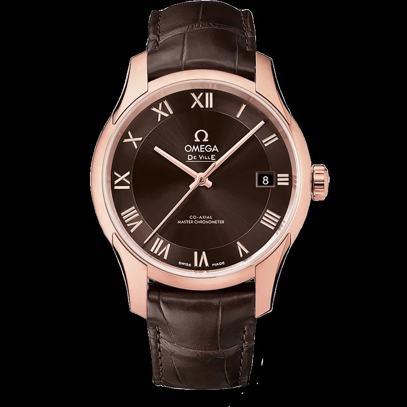 Worldofluxuryus — Omega de Vile Hour Vision Co-Axial Master 18K Sedna™Gold — Watch — resale