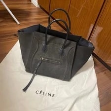 Celine — Celine Luggage Phantom Smoky Italy w/Dust — Handbag — resale