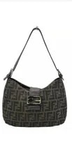 Fendi — Fendi Mamma Bucket Hobo Half Moon Baguette — Handbag — resale