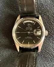Tudor — Tudor Oyster Prince Date Day ’S 36mm Automatic SS Black Ref. 94500 — Watch — resale