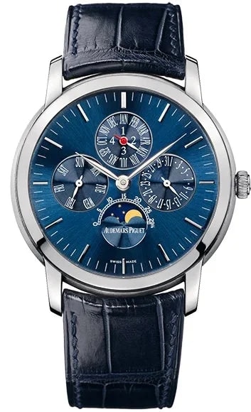 Worldofluxuryus — The Audemars Piguet Jules Audemars Perpetual Platinum — Watch — resale