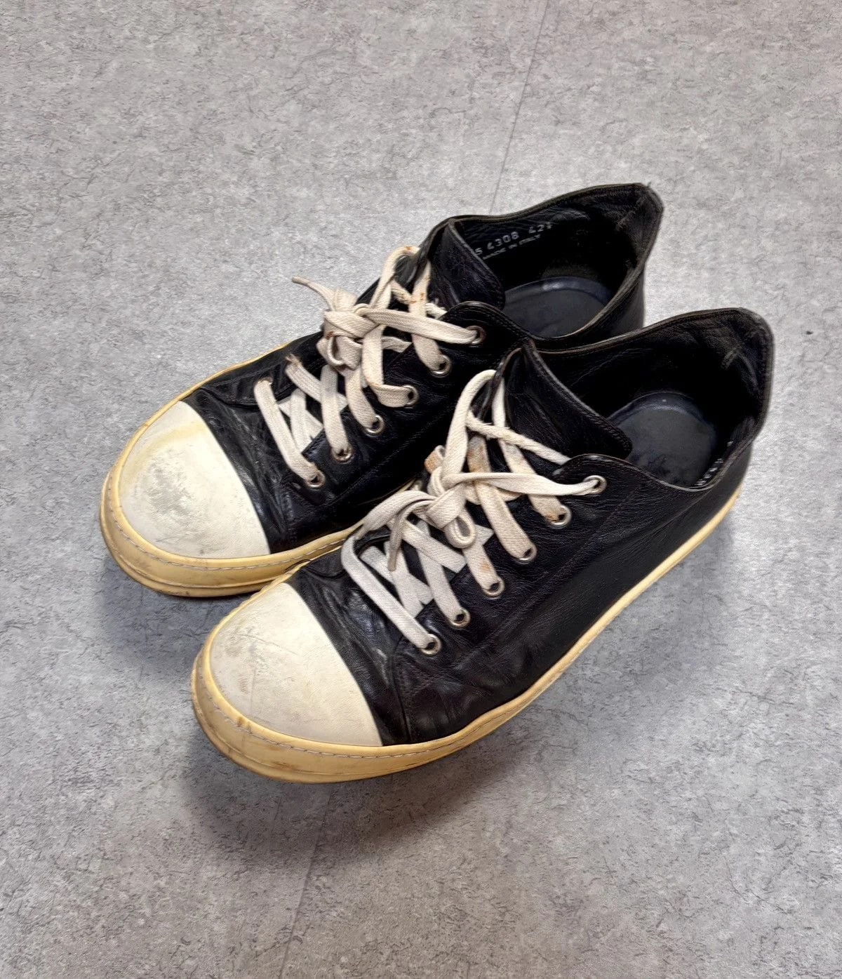 Rick Owens — Rick Owens Low Ramones — Sneaker — resale