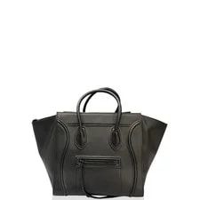 Celine — Celine Soblack Medium Luggage Phantom Hammered (ws042426b0) — Handbag — resale