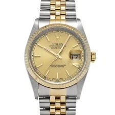 Rolex — Rolex Datejust 16233 36mm Stainless Steel Champagne #WW1527 — Watch — resale