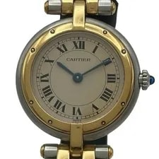 Cartier — Cartier Panthère Vendôme SM 2 Row 84084242 Ivory Gold/Stainless Steel #OK1277 — Watch — resale