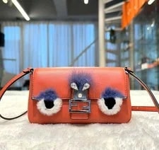 Fendi — Fendi Doll Baguette Mini Crossbody E031608 148576465 — Handbag — resale