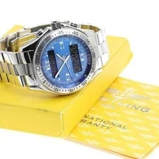 Breitling — Breitling Navitimer B01 A68362 44mm SS Blue #C7649 — Watch — resale