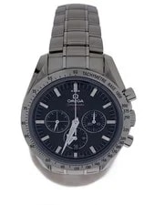 Omega — Omega Speedmaster Broad Arrow 1957ATSS42mm Analog BLK SLV — Watch — resale