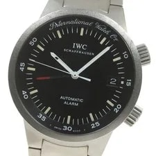 IWC — IWC Schaffhausen GST Alarm IW353701 Date Black Dial Automatic Watch_865334 — Watch — resale