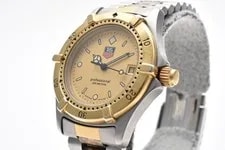 TAG Heuer — 【EXC+5】Tag Heuer Professional 964.013-2 Gold Dial Quartz Japan — Watch — resale