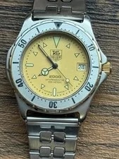 Tag Heuer — Working TAG Heuer 974.006 Professional 2000 — Watch — resale