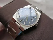 Omega — Unique Dial Omega Genève 136.0050 Integrated Bracelet Unpolished Cal. 613 — Watch — resale
