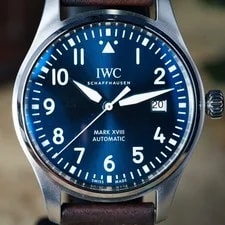 IWC — IWC le Petit Prince Edition Pilot's Mark Xviii Blue IW327010 Box Papers — Watch — resale