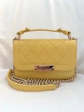 Chanel — Genuine Chanel Light Click Label Flap — Handbag — resale