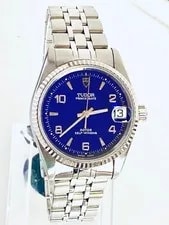 Tudor — Tudor Prince Date 72034 Automatic Mov.18KWhite Gold Bezel &Crown — Watch — resale