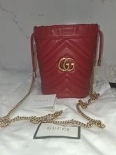 Gucci — Gucci GG Marmont Matelasse 2.0 Bucket Mini — Handbag — resale
