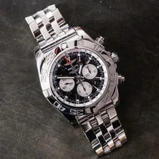 Breitling — Breitling Chronomat GMT 47mm Black Dial $10K Msrp Pilot Bracelet AB0410 — Watch — resale