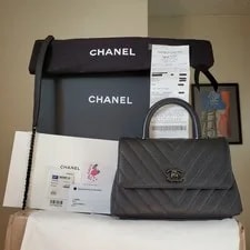 Chanel — Chanel Small 9 Inches Coco Handle So HW No Offer. — Handbag — resale