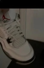 Jordan — Jordan Air 4 Mid Top Lace-Up Retro — Sneaker — resale