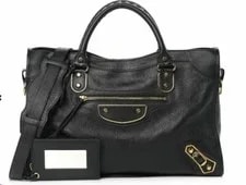 Balenciaga — Balenciaga Metallic Edge Hardware City - XL — Handbag — resale