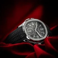 Patek Philippe — Patek Philippe Aquanaut Travel Time 5164A Steel Black Dial 40.8mm 5164A-001 — Watch — resale