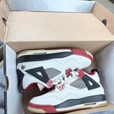 Jordan — Jordan Air 4 Mid Top 2006 Brooklyns Spike Lees — Sneaker — resale