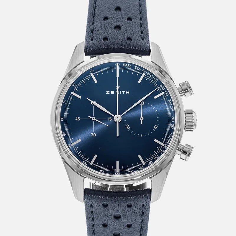 Zenith — El Primero Heritage 146 With Blue Dial — Watch — resale