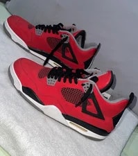 Jordan — Jordan Air 4 Mid Top Lace-Up Logo Retro — Sneaker — resale