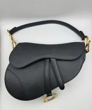 Dior — Dior Saddle With Hardware & Authenticity Card — Handbag — resale