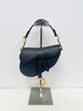 Dior — Dior Saddle Mini Crossbody Grained — Handbag — resale
