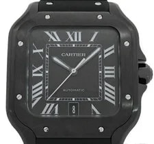 Cartier — Cartier Santos de LM Automatic WSSA0039 Black Dial — Watch — resale