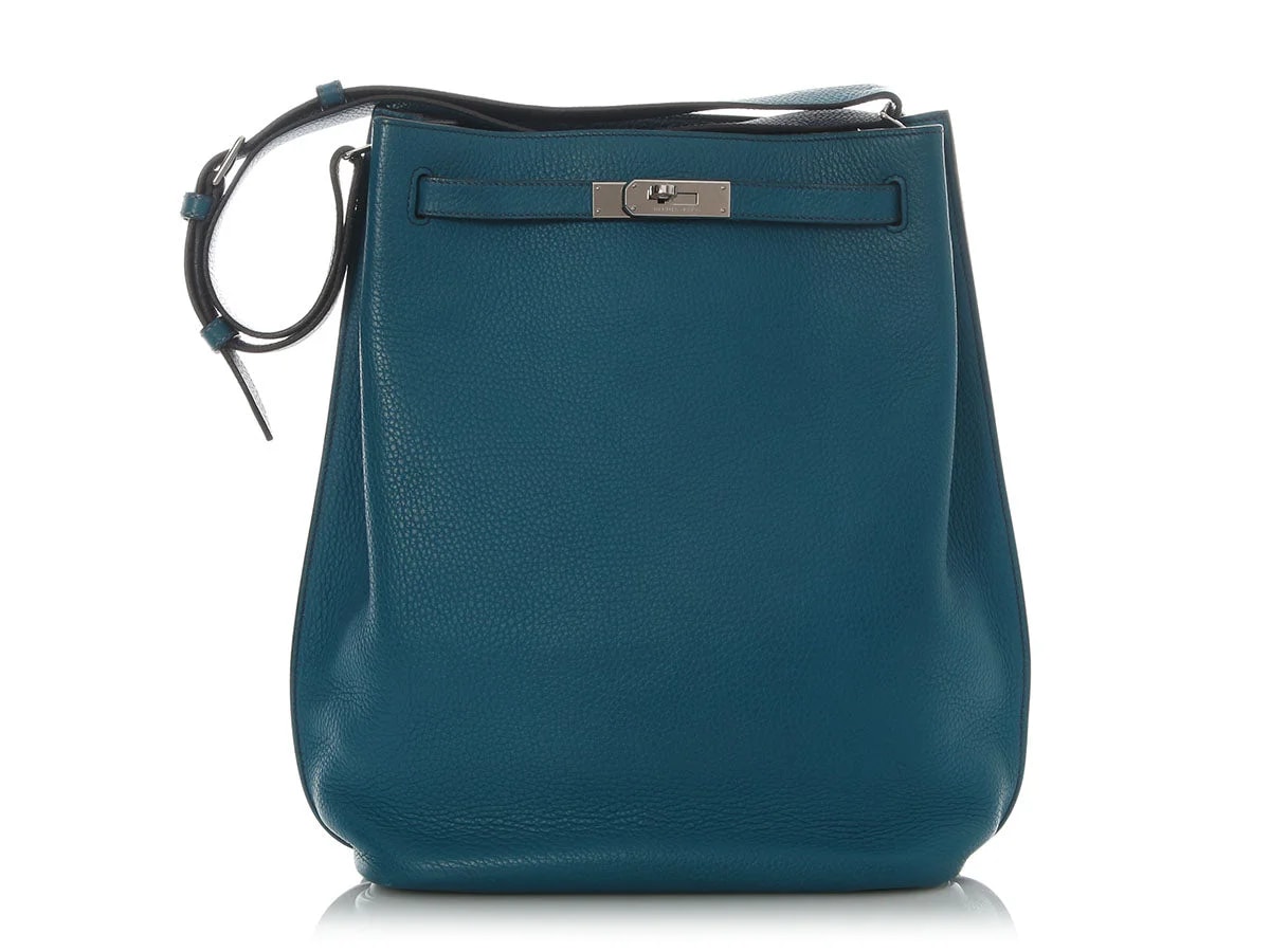 Hermès — Hermès Izmir and Saphir Clémence Verso So Kelly 26 — Handbag — resale