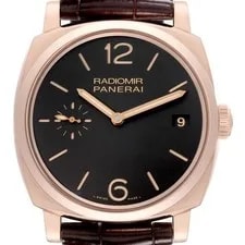 Panerai — Panerai Radiomir 1940 3 Day Rose Gold Brown Dial PAM00515 — Watch — resale