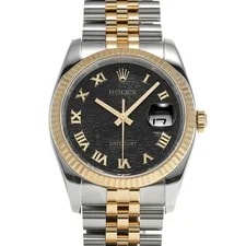Rolex Datejust 36 116233 36mm Black #WW1181
