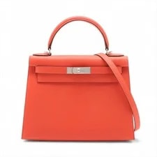 Hermès — Hermès Kelly 28 Serie Orangefield Metal Fittings K: 2025 — Handbag — resale